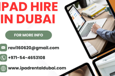 Where Can I Get the Latest iPad Hire in Dubai?