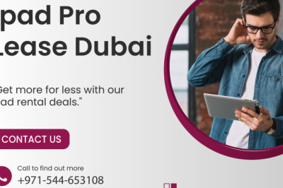 How Can You Lease an iPad Pro in Dubai Today?