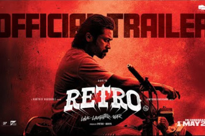 Retro Trailer: Suriya & Pooja Hegde in a Mad Love Story Fueled by Violence