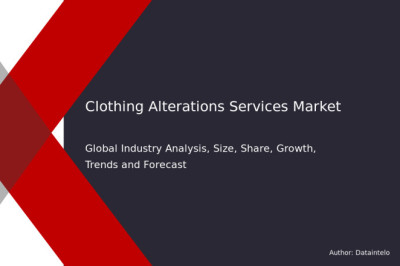 Clothing Alteration Market Share, Size, Growth & Forecast 2032