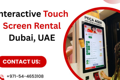 Affordable Touch Screen Rentals Available in Dubai