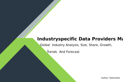 Forecast and Insights: Industry-specific Data Providers 2032