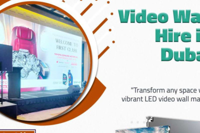 Need a 3x3 or 4x4 Video Wall in Dubai? Rent Today!