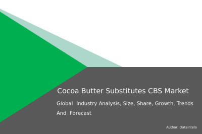 Cocoa Butter Substitutes (CBS) Market Gains Momentum Amid Rising Demand for Cost-Effective and Sustainable Chocolate Alternatives