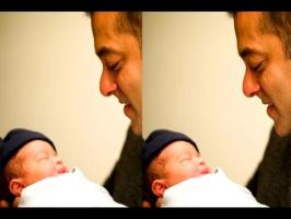 Salman Khan has posted an adorable picture of him holding his newborn nephew Ahil, who is the son of Bollywood superstar’s sister Arpita and husband Aayush S...