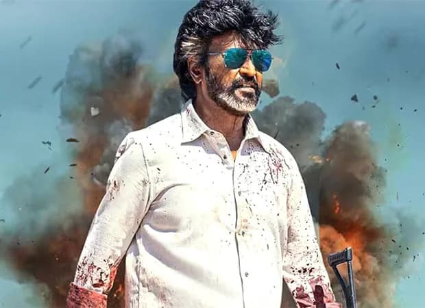 Rajinikanth in Jailer 2, standing tall in a dramatic pose
