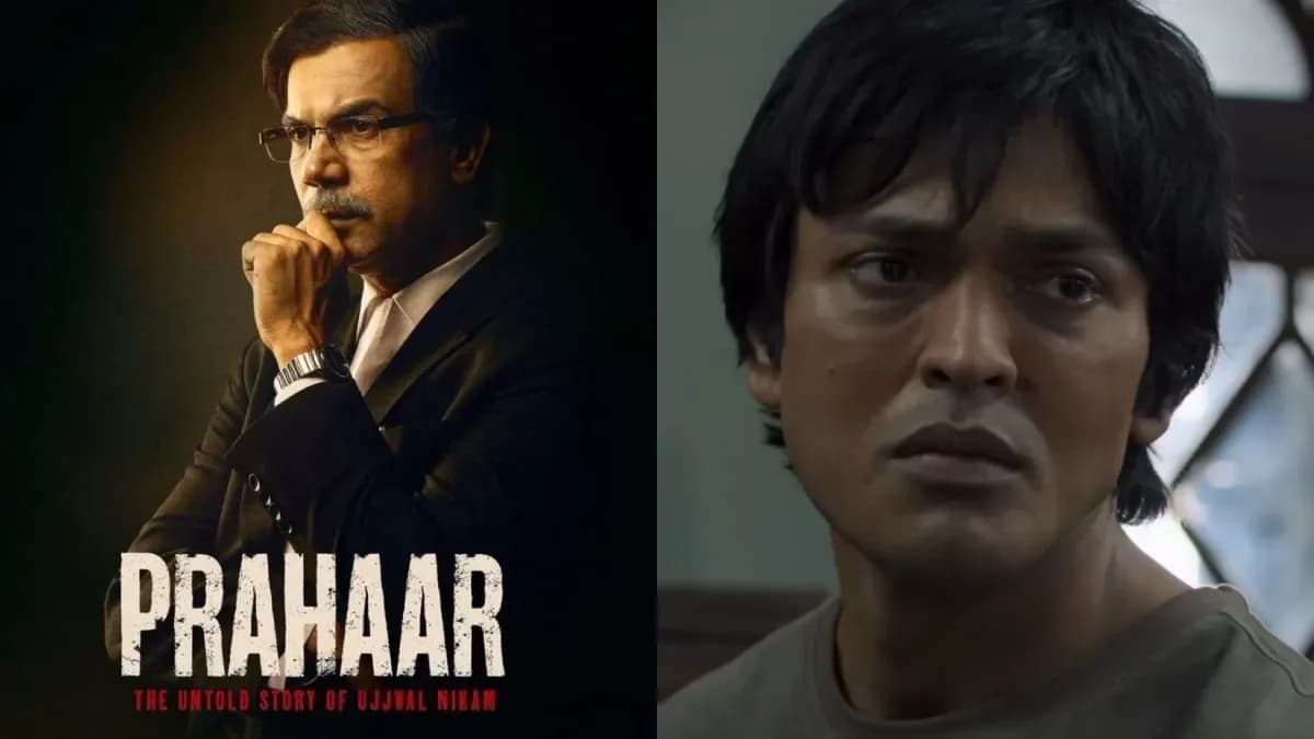 Rajkummar Rao in a courtroom scene from Prahaar