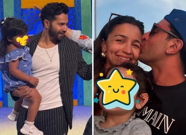 Varun Dhawan speaking on the Koffee With Karan 9 couch with Karan Johar and Janhvi Kapoor