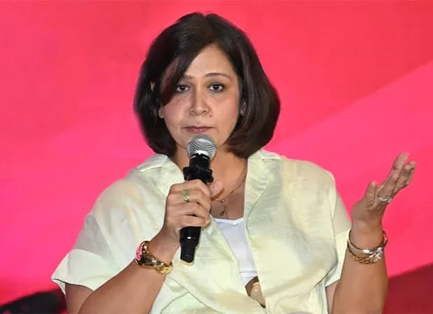Panel discussion at CII Big Picture Summit 2026 featuring Tanya Bami, Ravi Kishan, Sumukhi Suresh, and Aatish Kapadia in Mumbai.