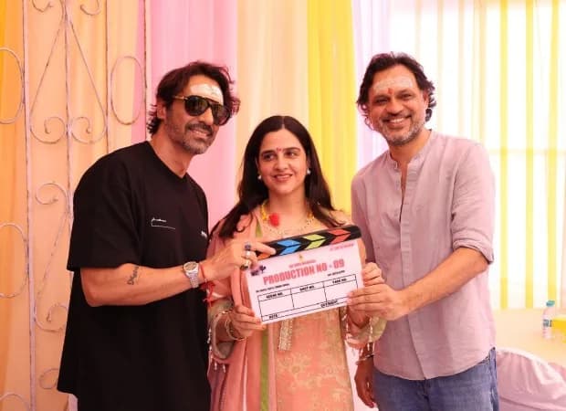 Arjun Rampal at the mahurat puja ceremony marking the start of the Prime Video series Billionaire
