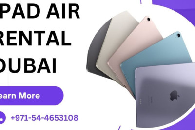 How Much Cost iPad Air Rental in Dubai for Events?