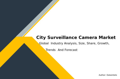 City Surveillance Camera Market Explained – 2024 to 2032