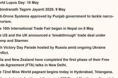 Here are the Daily Current Affairs Article of 11 May 2025