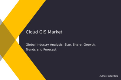 Predictive Analytics in Cloud GIS Market Forecast 2032