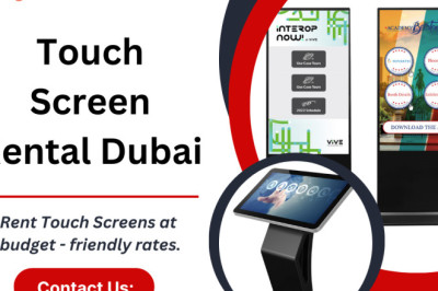 Touch Screen Rental Dubai: What Models are Used in Automotive?